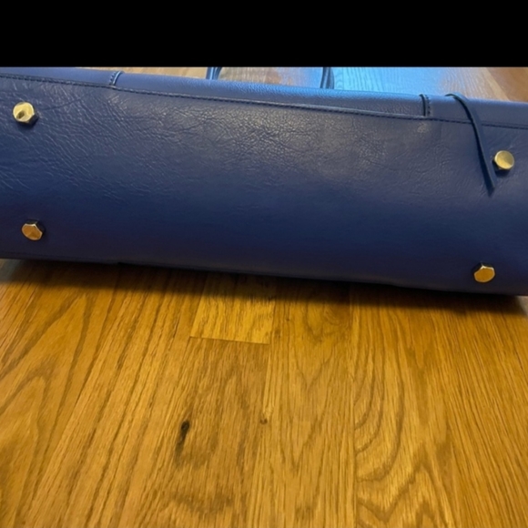 Rebecca Minkoff Staffiano Leather Royal Blue Tote - Picture 15 of 16